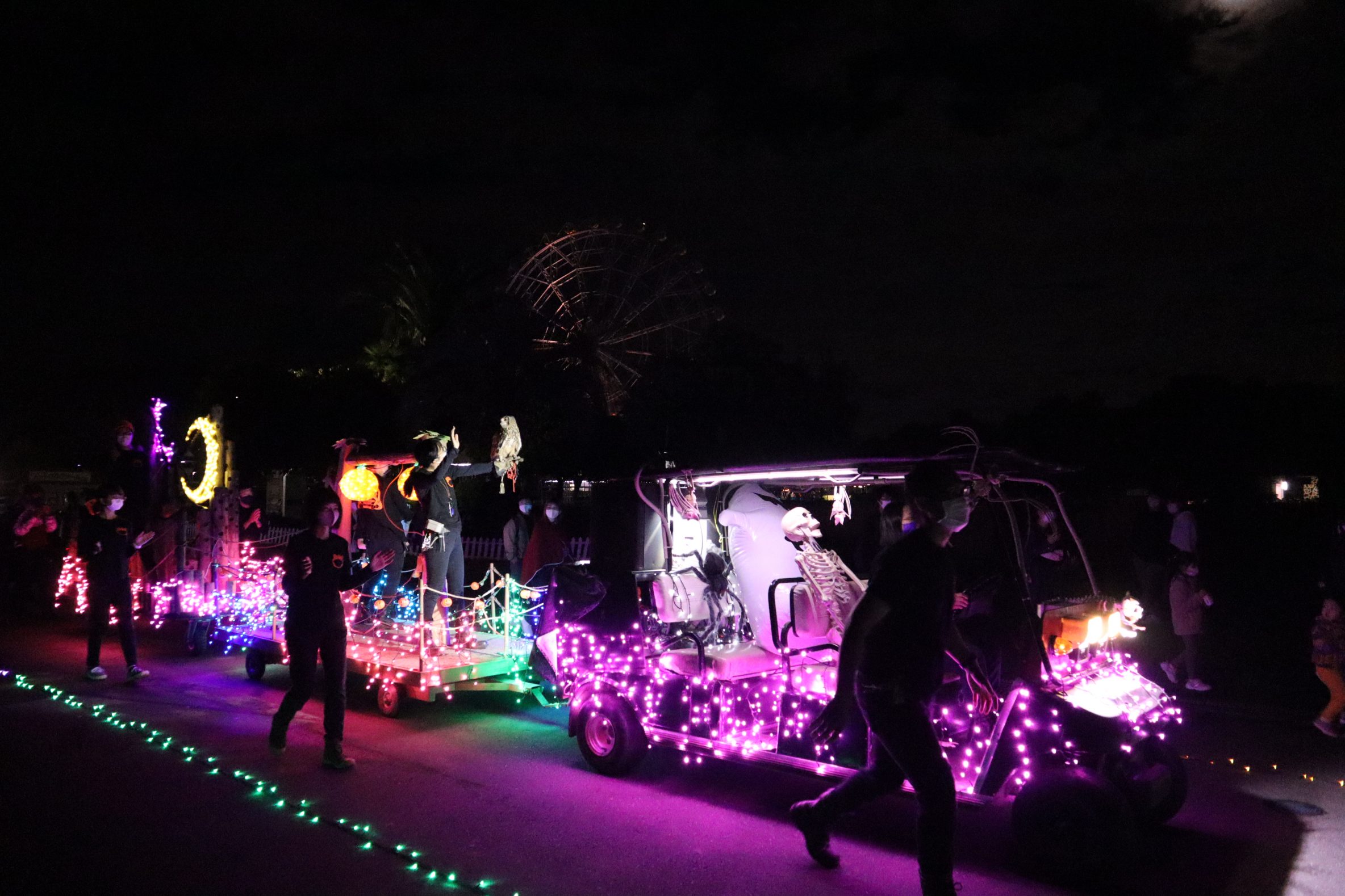 東武動物公園 秋の夜間イベント オータムナイトzoo 9月17日 開催 夜の動物園 遊園地を楽しもう レクリム